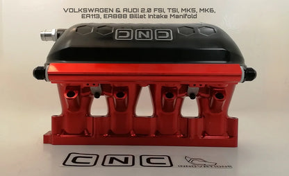 VW VOLKSWAGEN & AUDI 2.0 FSI, TSI, MK5, MK6, EA113, EA888 BILLET INTAKE MANIFOLD