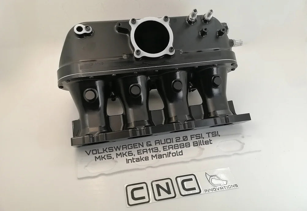 VW VOLKSWAGEN & AUDI 2.0 FSI, TSI, MK5, MK6, EA113, EA888 BILLET INTAKE MANIFOLD