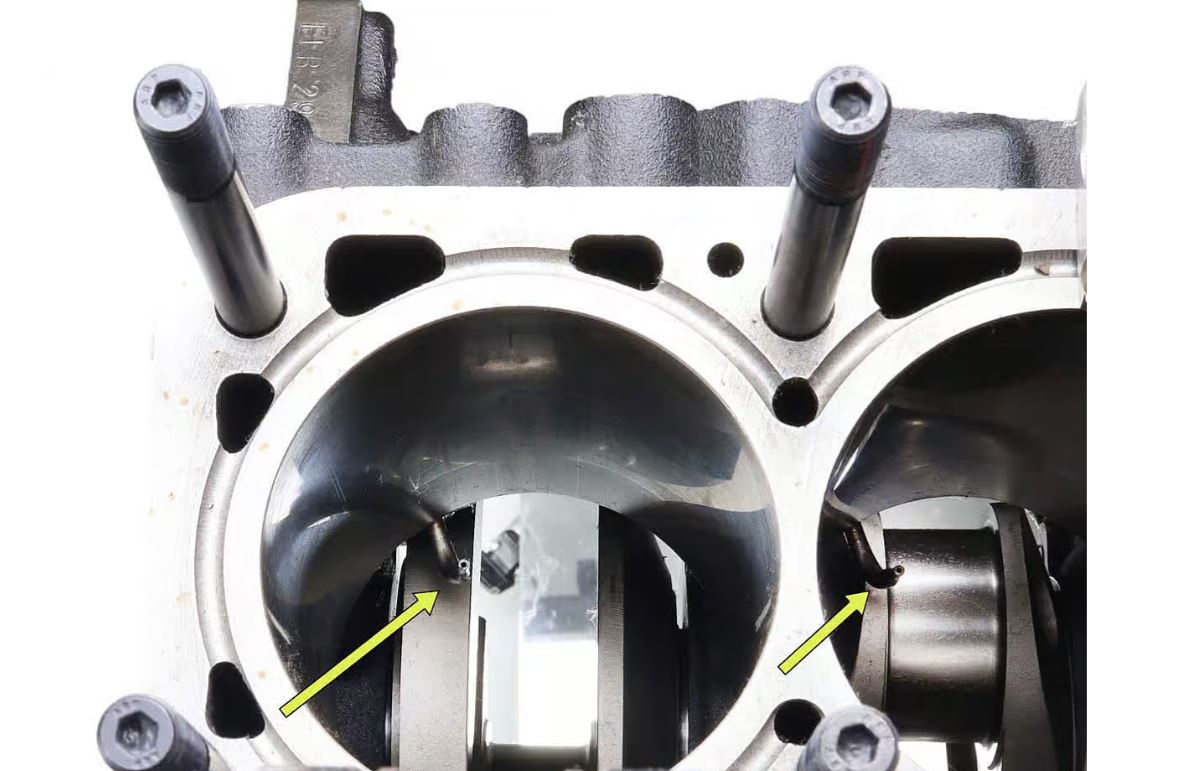 2.0L TFSI EA113 RACE Oil cooling nozzle (Piston Oil Jets bottom cooling) for JE/Mahle Pistons
