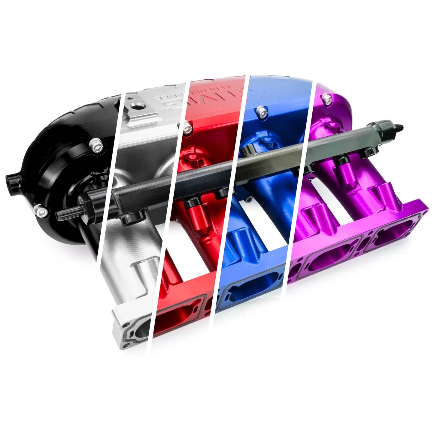 RTMG Billet Aluminum Intake Manifold V2 incl MPI Fuel Rail