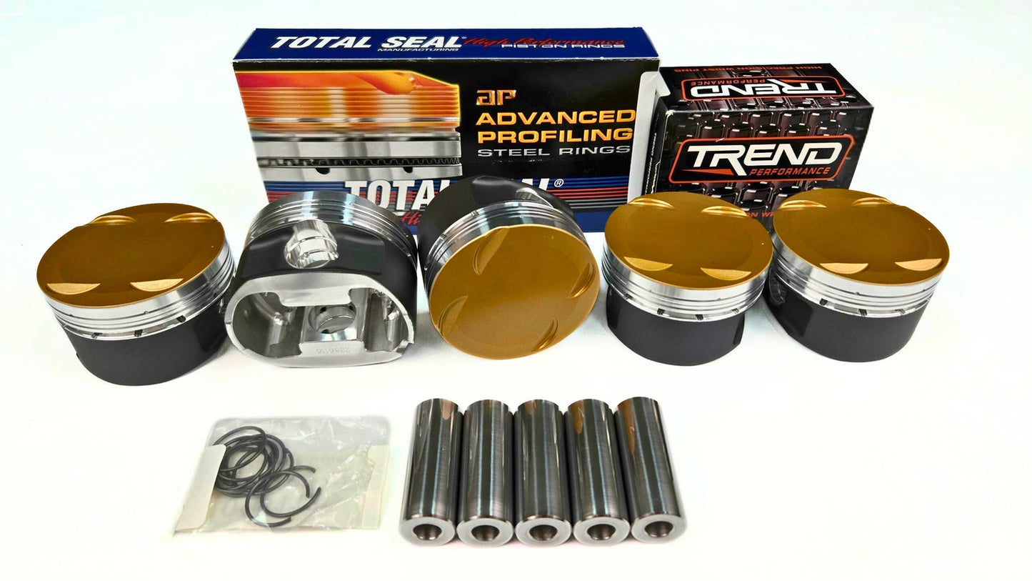 Custom Spec Diamond Forged Pistons Audi 2.5 TFSI EVO RS3 / TTRS CR 10.0:1 / Bore 82.50mm (H13 22mm Pin)
