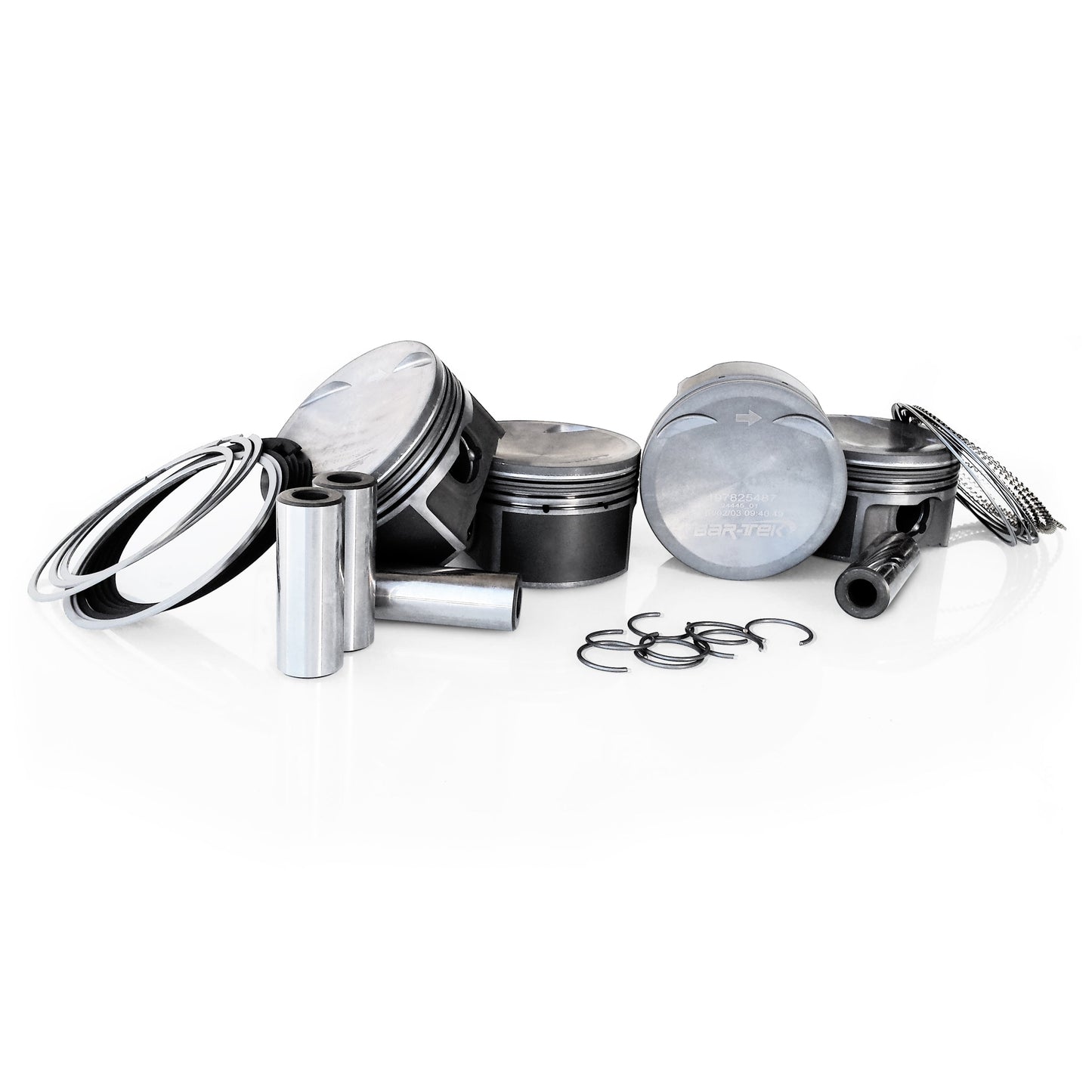 2.0L TSI EA888 Forged Piston & Steel Con-Rod Set by MAHLE & BAR-TEK®